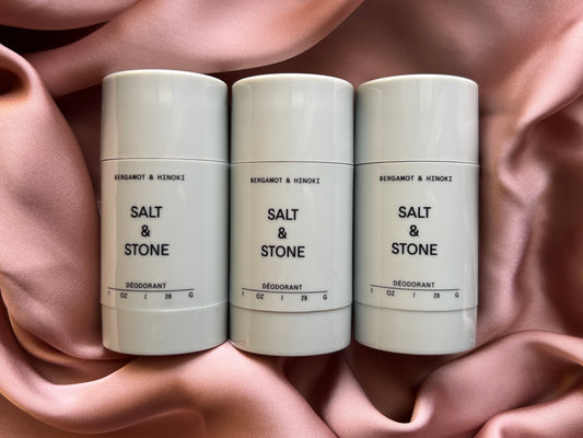 Salt & Stone 
Bergamot & Hinoki Extra-Strength Aluminum-Free Deodorant