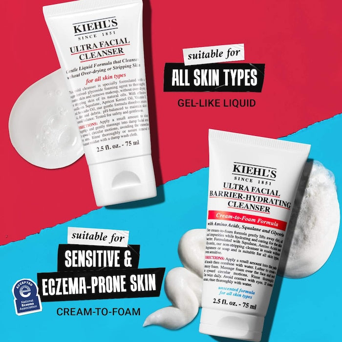 Kiehl's Since 1851 
Ultra Facial Barrier-Hydrating Cleanser
