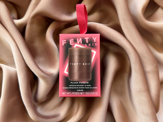 Fenty Beauty by Rihanna 
Plush Puddin’ Intensive Recovery Lip Mask With Pomegranate Sterols + Vitamin E