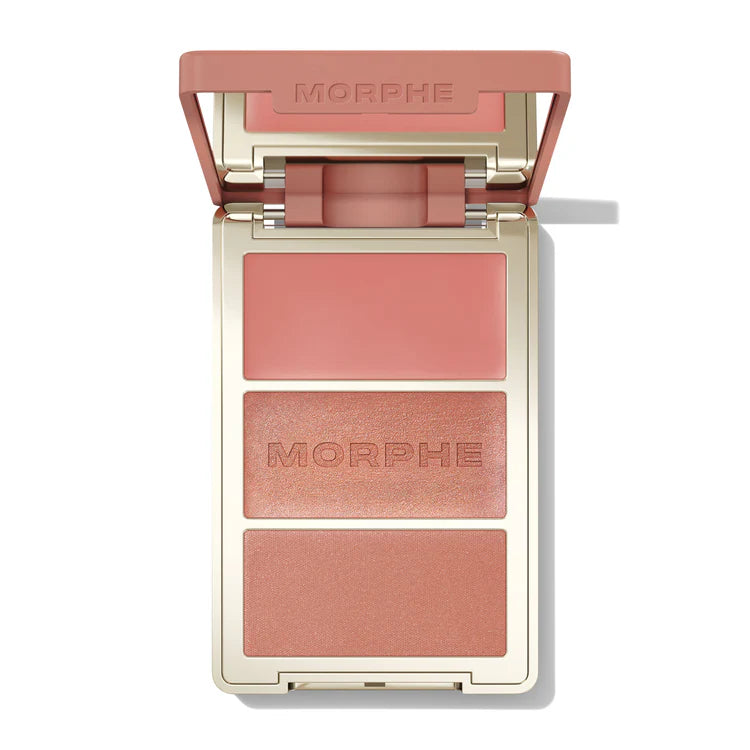 MORPHE CHEEK THRILLS MULTI-FINISH FACE TRIO