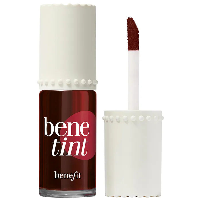 Benefit Cosmetics 
Benetint Liquid Lip + Cheek Blush Stain
