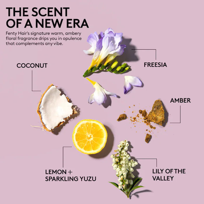 Fenty Beauty by Rihanna 
The Protection Posse Instant Damage Repair Treatment + Heat Protectant Set