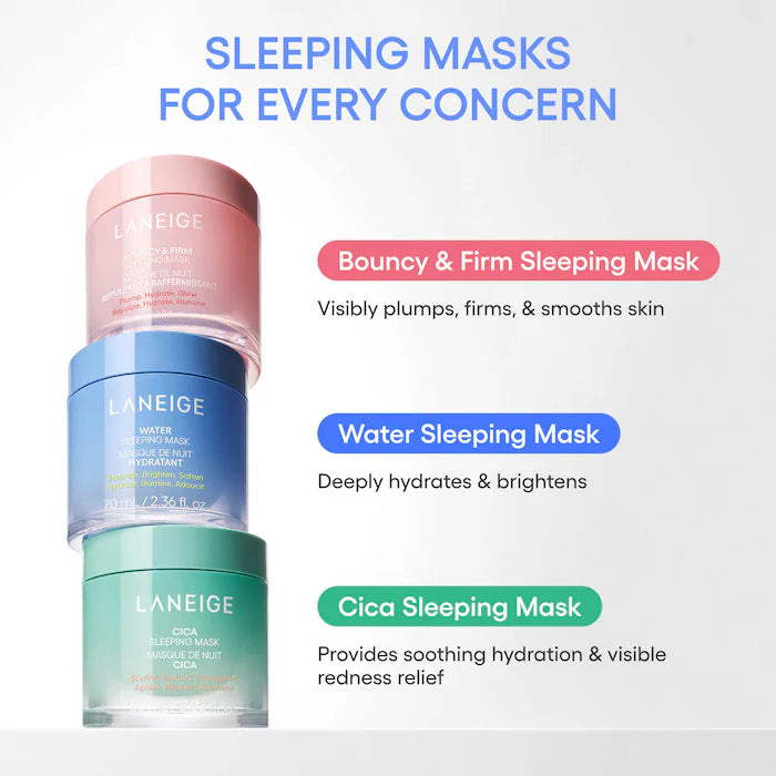LANEIGE 
Cica Sleeping Mask for Soothing Relief with Centella Asiatica
