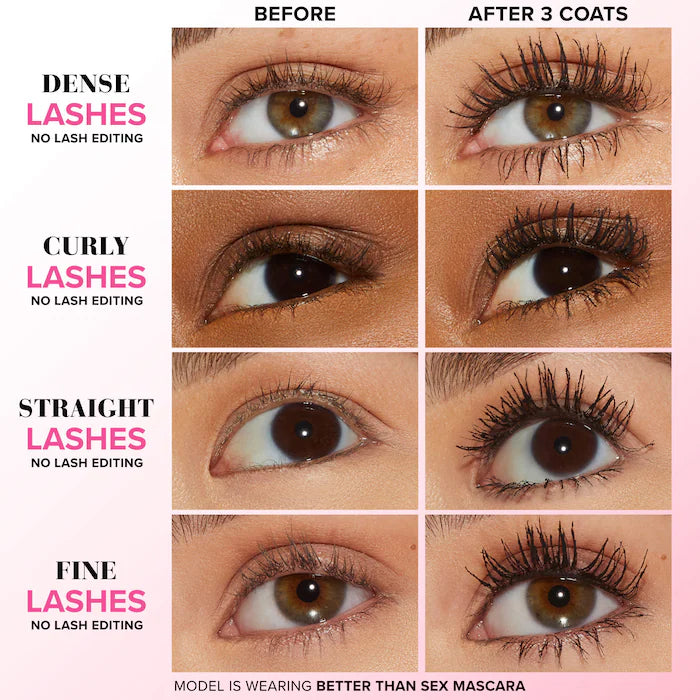 Too Faced 
Mini Better Than Sex Volumizing & Lengthening Mascara