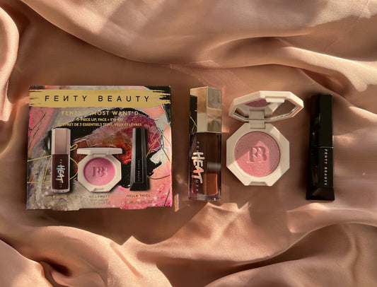 Fenty Beauty by Rihanna
Fenty's Most Want'd: 3-Piece Lip, Face + Eye Kit