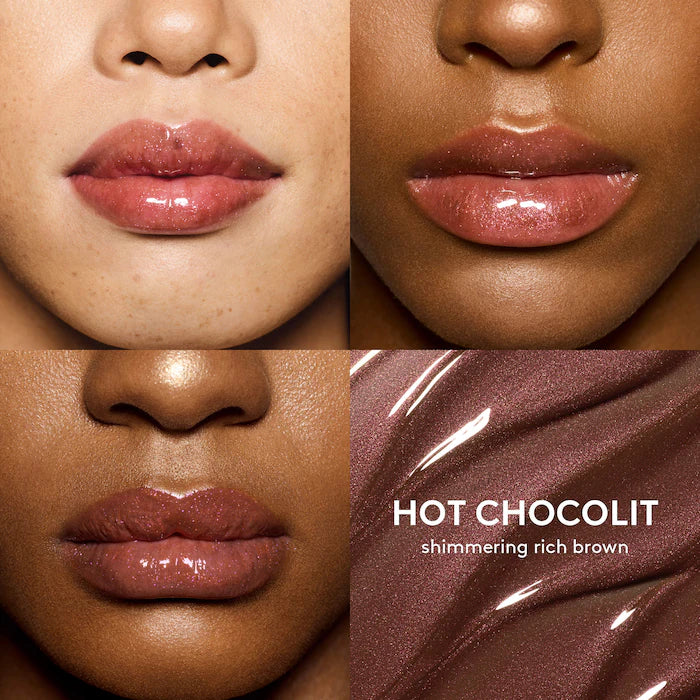 Fenty Beauty by Rihanna 
Chocolit Treatz Lip Luminizer + Lip Oil Duo