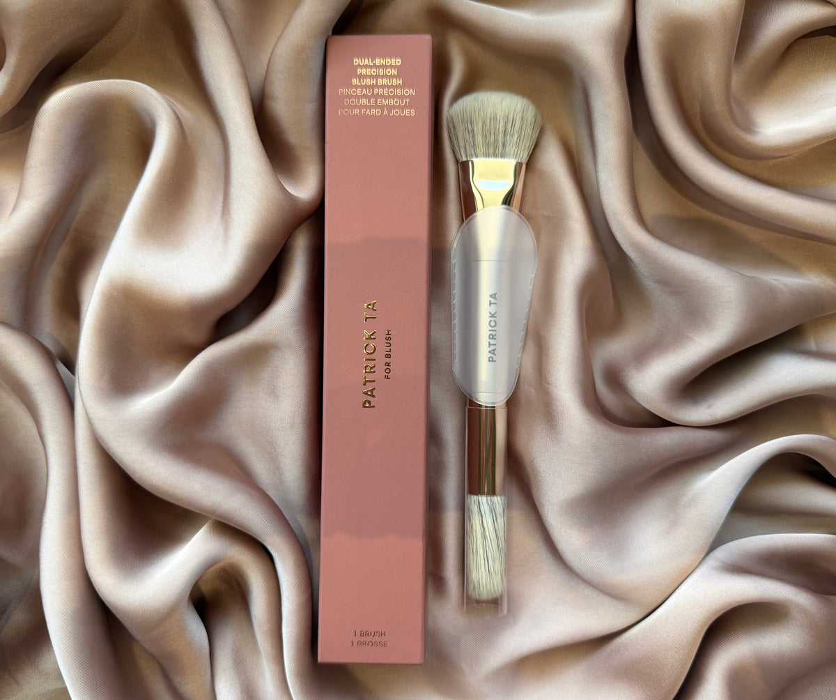 PATRICK TA 
Dual Ended Precision Blush Brush