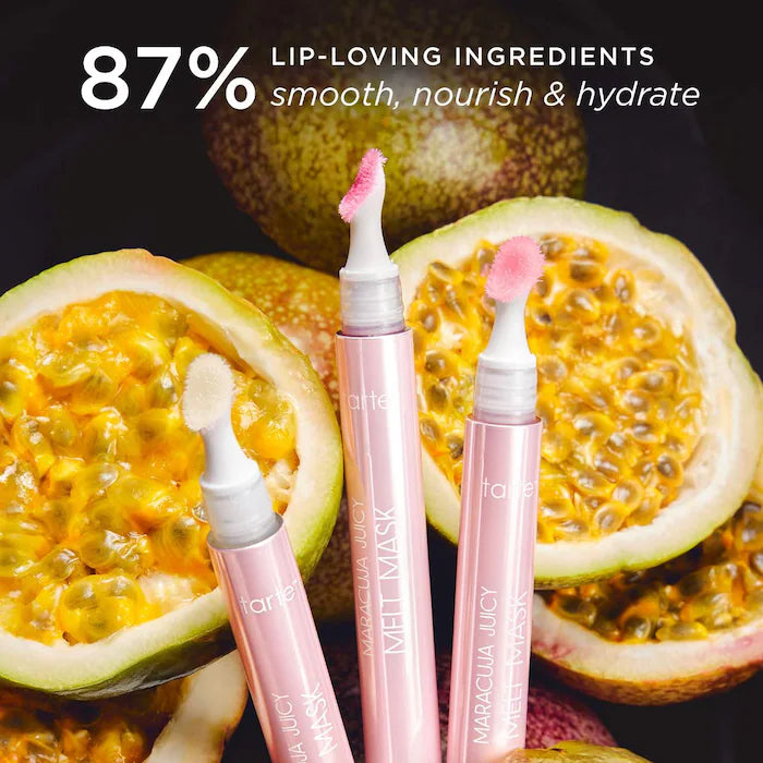 tarte 
maracuja juicy lip nourishing melt mask