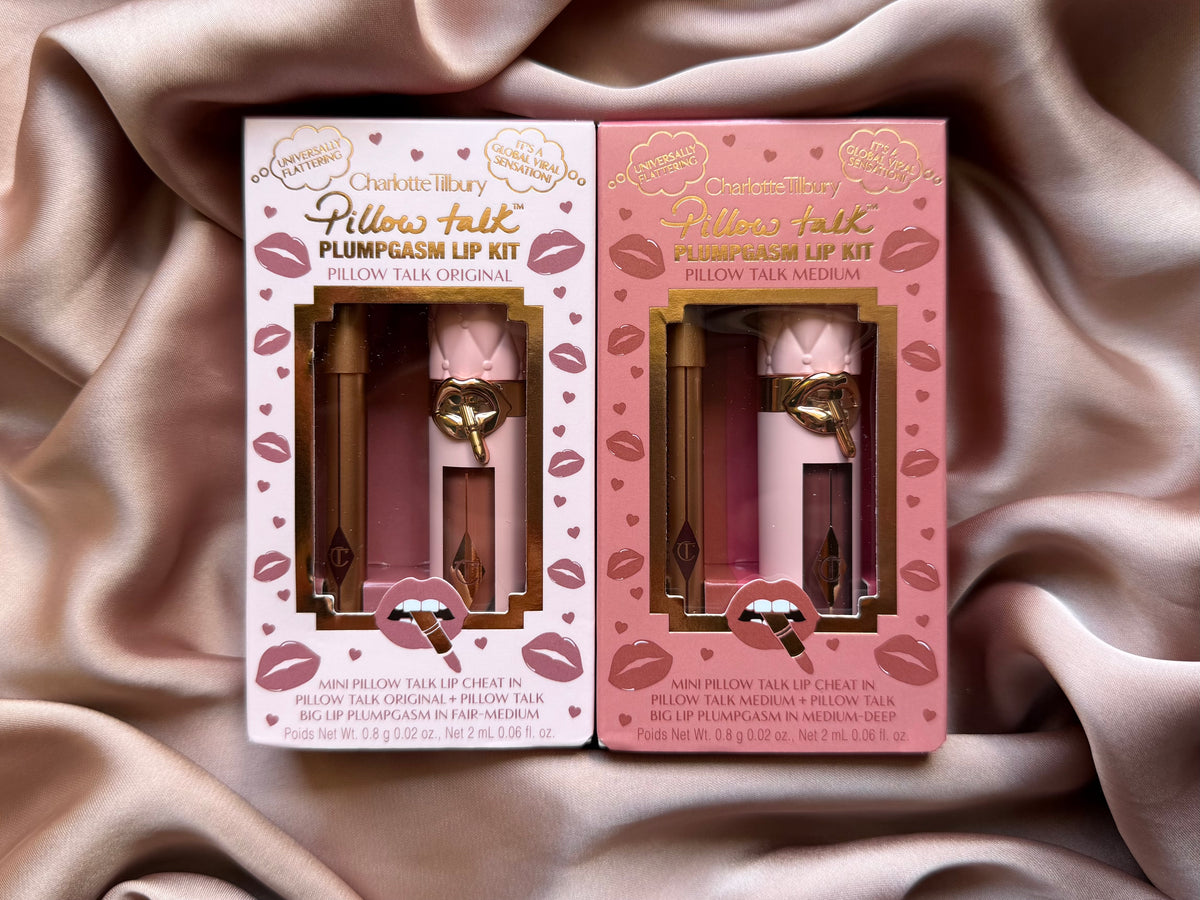 Charlotte Tilbury 
Mini Pillow Talk Plumpgasm Lip Liner and Lip Gloss Set