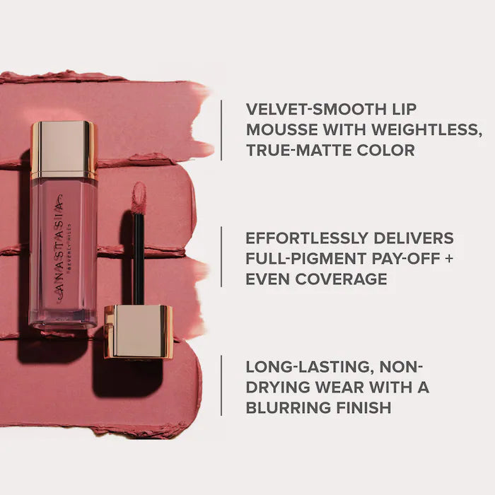 Anastasia Beverly Hills 
Lip Velvet Liquid Lipstick