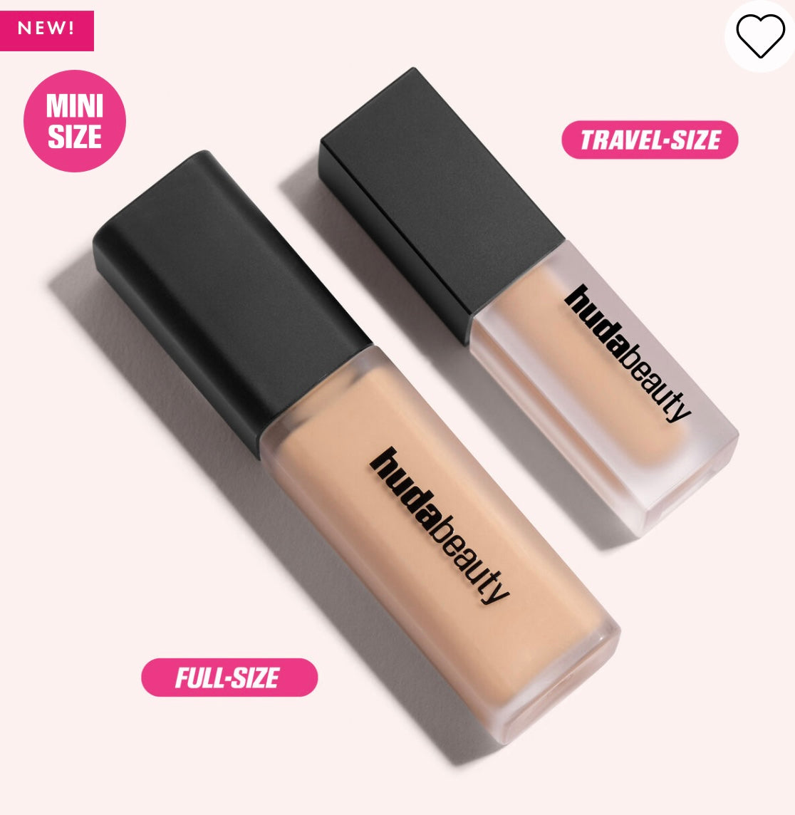 HUDA BEAUTY Mini
#FauxFilter Matte Buildable Coverage Waterproof Concealer