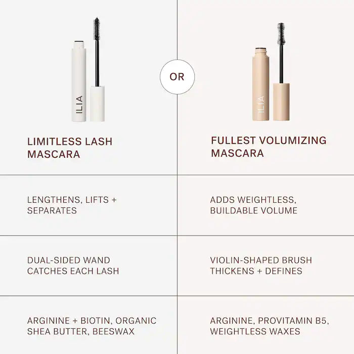 ILIA 
Mini Limitless Lash Lengthening Mascara