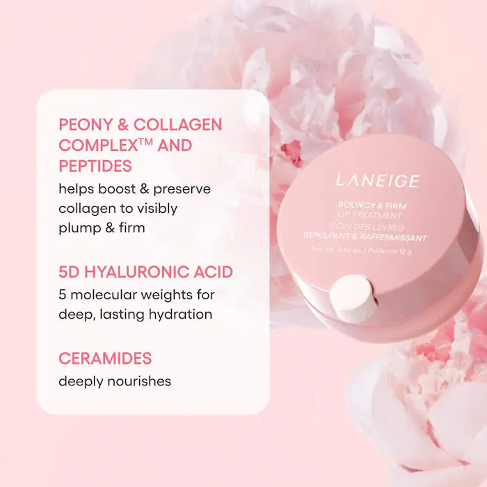LANEIGE 
Bouncy & Firm Plumping Lip Treatment