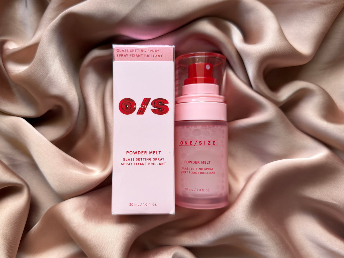 ONE/SIZE by Patrick Starrr 
Powder Melt Glass Setting Spray