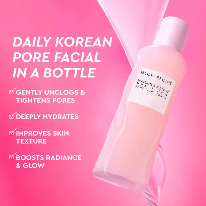 Glow Recipe 
Mini Watermelon Glow PHA + BHA Pore-Tight Toner
