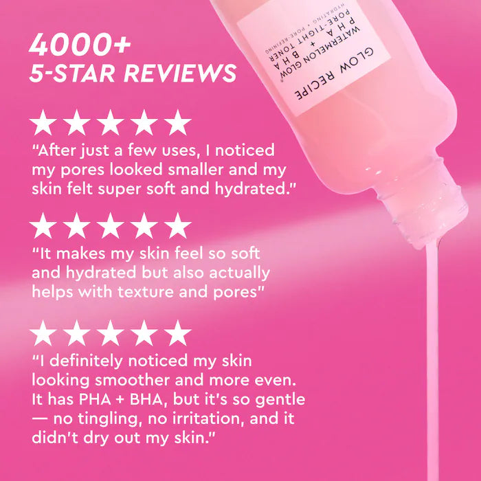 Glow Recipe 
Mini Watermelon Glow PHA + BHA Pore-Tight Toner