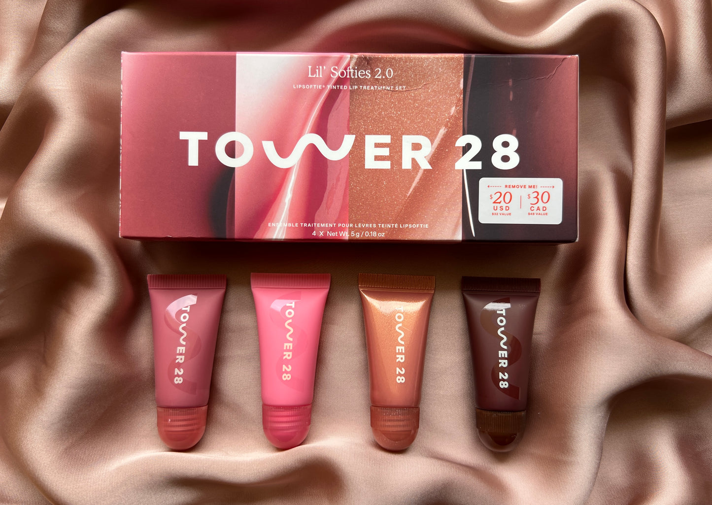 Tower 28 Beauty 
Mini Lil' Softies LipSoftie Lip Treatment Set ( Sold seperately )
