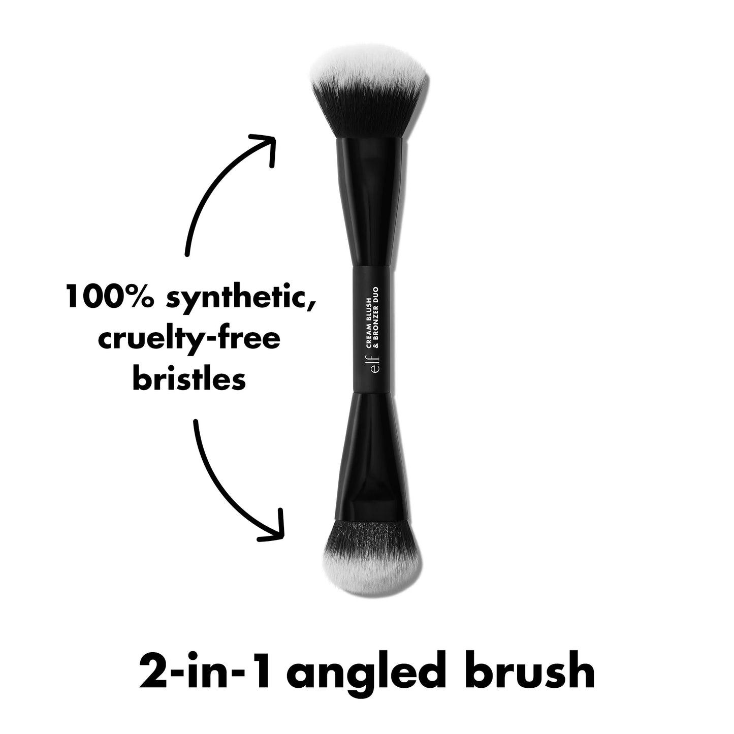Elf Cream Blush & Bronzer Duo Brush