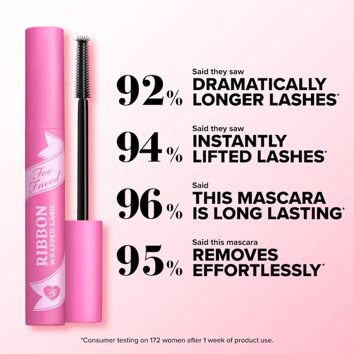 Too Faced 
Ribbon Wrapped Lash Extreme Length Tubing Mascara