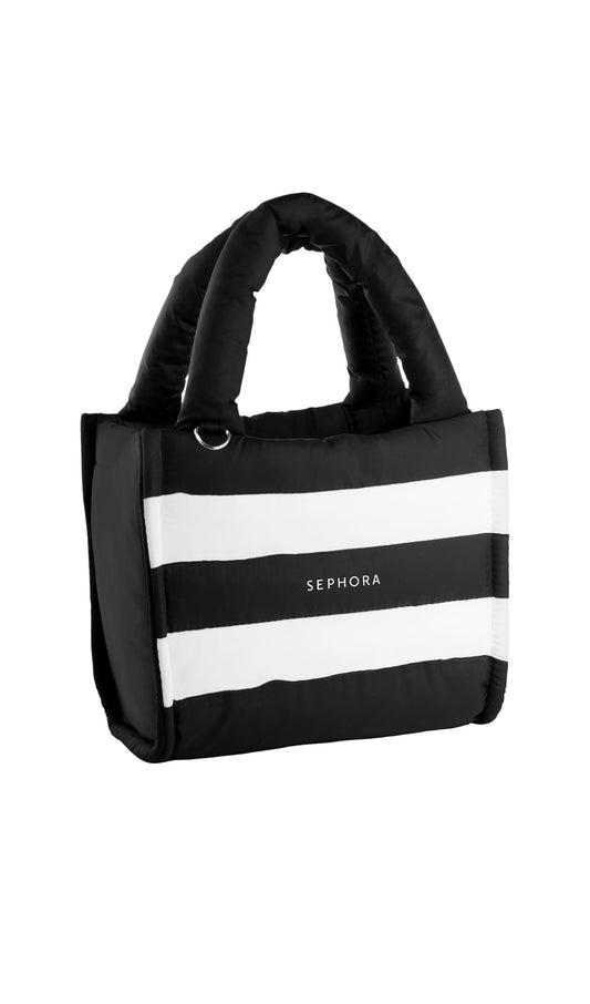 Sephora puffy mini tote bag
