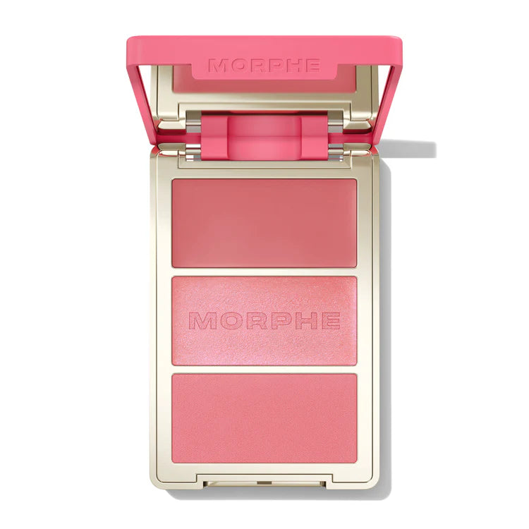 MORPHE CHEEK THRILLS MULTI-FINISH FACE TRIO