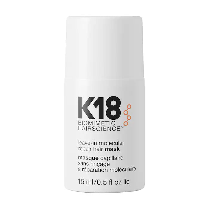 K18 Biomimetic Hairscience 
Leave-In Molecular Repair Hair Mask