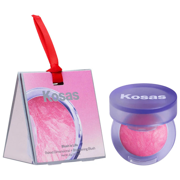 Kosas 
Mini Blush is Life Baked Talc-Free Dimensional + Brightening Blush