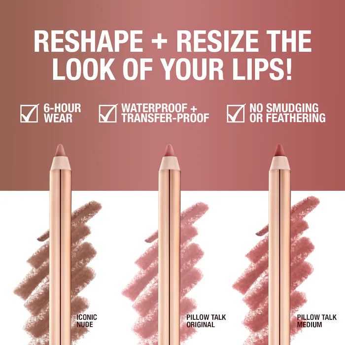 Charlotte Tilbury 
Mini Iconic Lip Cheat Lip Liner Trio (sold seperately)