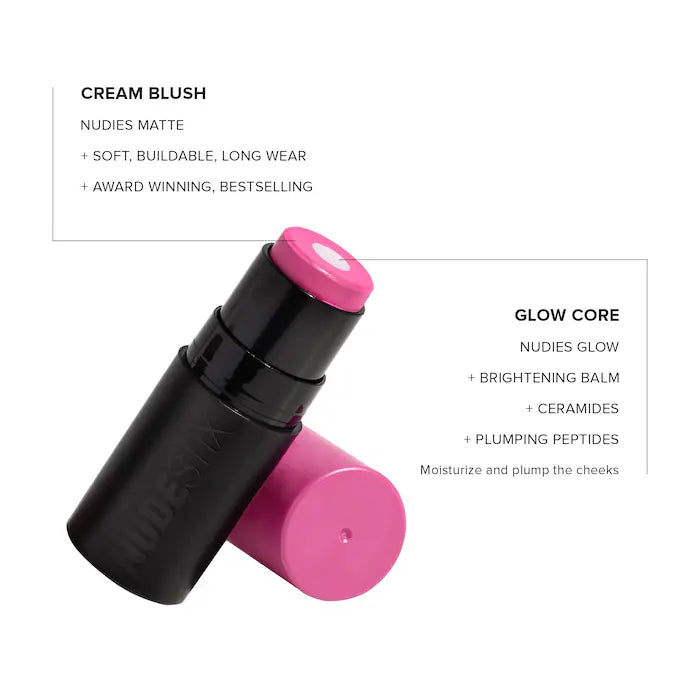 NUDESTIX 
Nudies Matte Blush + Glow Core
