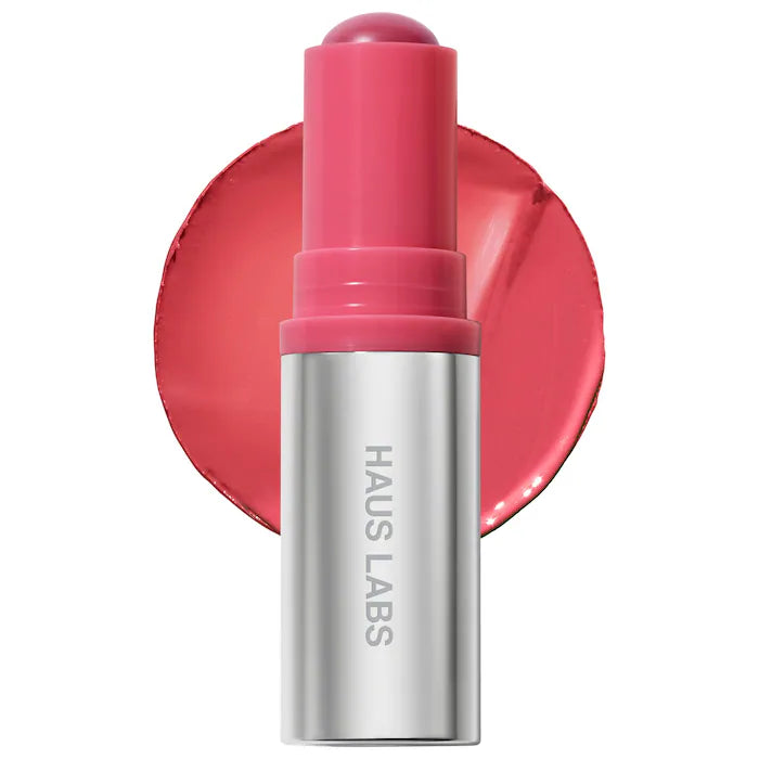 HAUS LABS BY LADY GAGA 
Color Fuse Longwear Hydrating Glassy Lip + Cheek Blush Balm Stick ( without packaging)