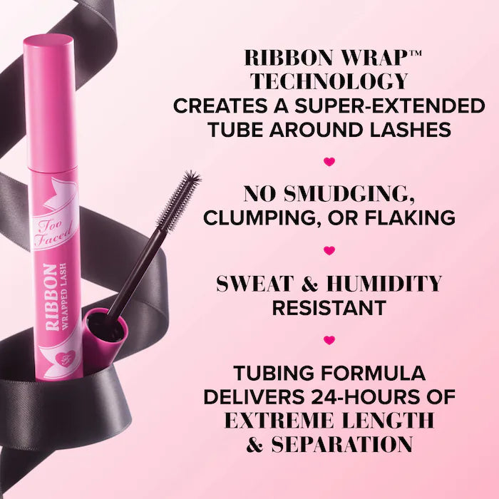 Too Faced 
Ribbon Wrapped Lash Extreme Length Tubing Mascara