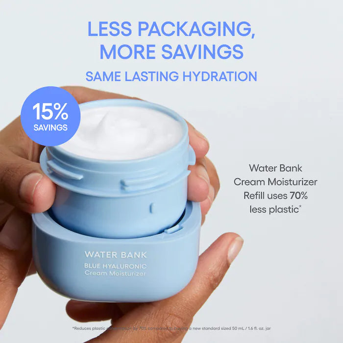 LANEIGE 
Water Bank Blue Hyaluronic Cream Moisturizer for Moisture Barrier Repair