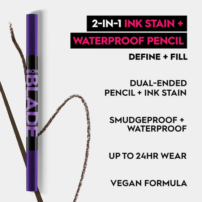 Urban Decay 
Brow Blade 2-in-1 Eyebrow Pen + Waterproof Pencil