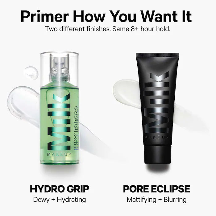 MILK MAKEUP
Mini Hydro Grip Hydrating Makeup Primer with Hyaluronic Acid + Niacinamide
