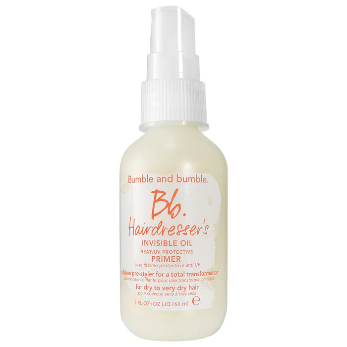 Bumble and bumble 
Hairdresser’s Invisible Oil Heat Protectant Leave In Conditioner Primer