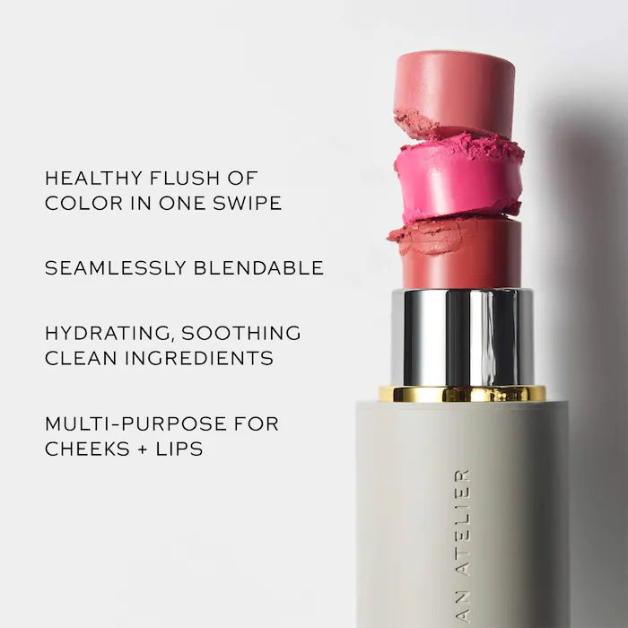Westman Atelier 
Mini Petite Baby Cheeks Lip + Cheek Cream Blush Stick
