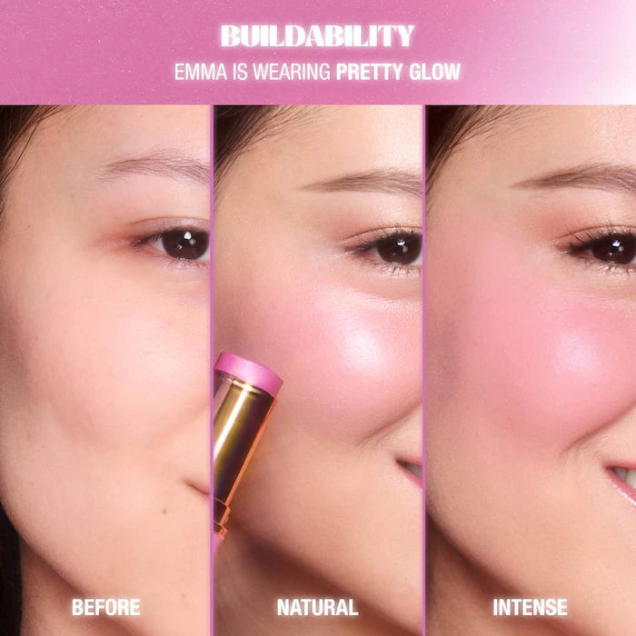 Charlotte Tilbury 
Unreal Lip + Cheek Glow Blush Stick with Hyaluronic Acid