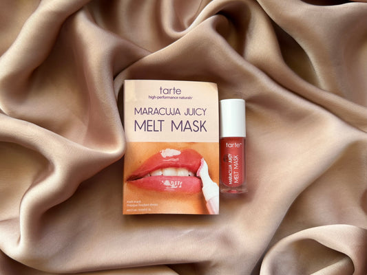 tarte 
maracuja juicy lip nourishing melt mask
