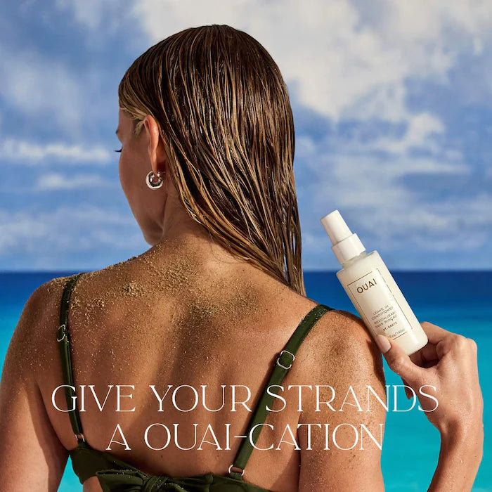 OUAI 
St. Barts Detangling and Frizz Fighting Leave in Conditioner