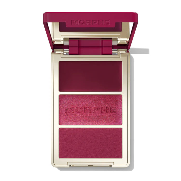 MORPHE CHEEK THRILLS MULTI-FINISH FACE TRIO