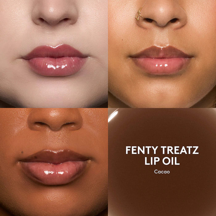 Fenty Beauty by Rihanna 
Chocolit Treatz Lip Luminizer + Lip Oil Duo