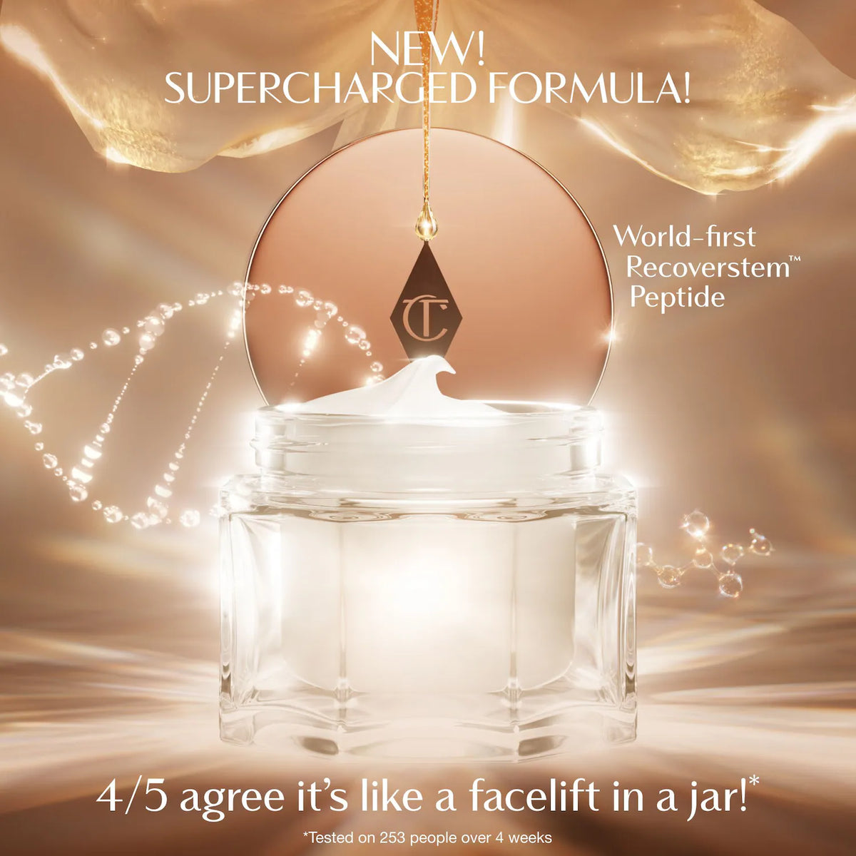 Charlotte Tilbury 
Magic Cream Anti-Aging Moisturizer with Hyaluronic Acid