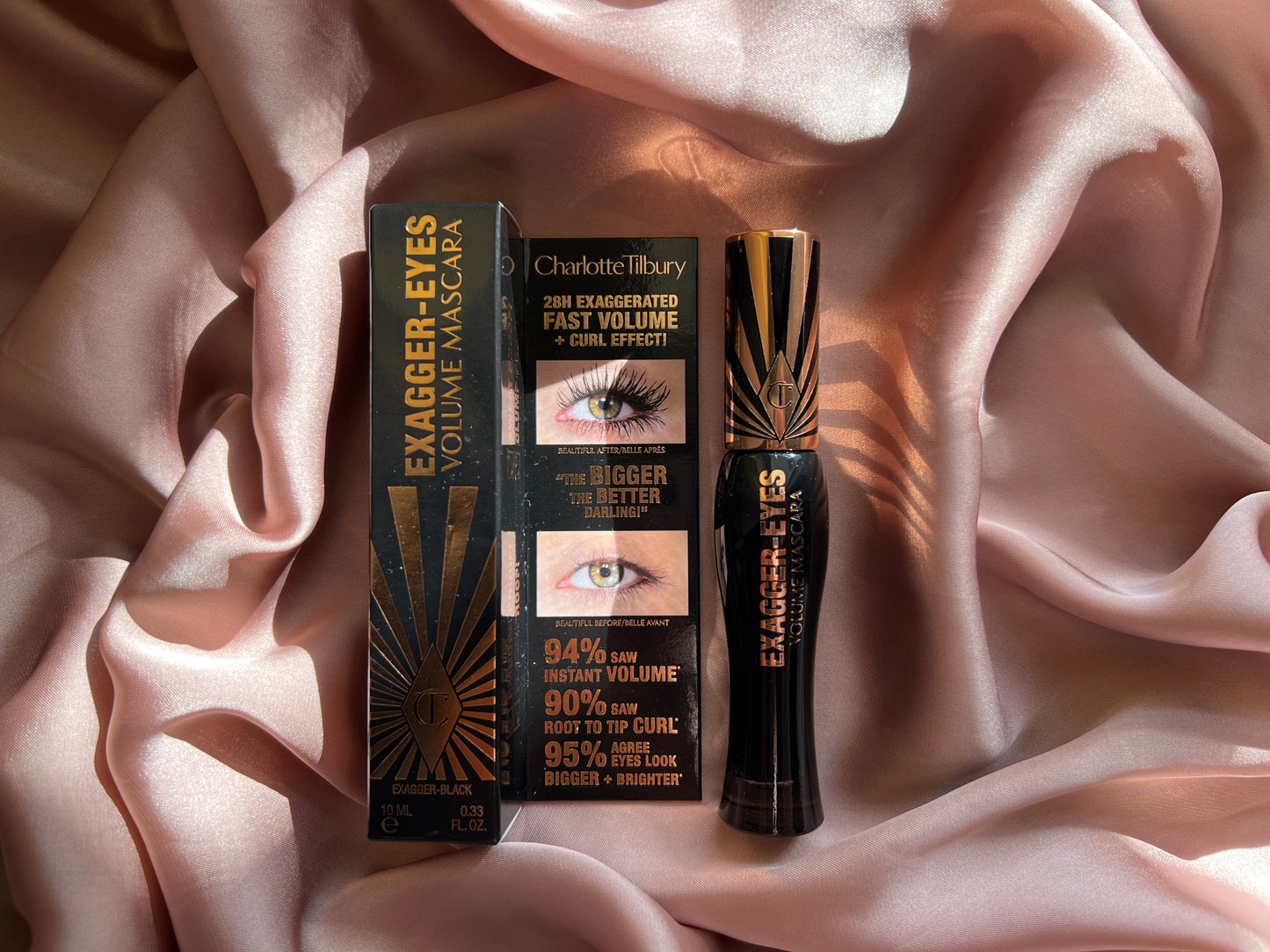 Charlotte Tilbury 
Exagger-eyes Volumizing and Curling Mascara