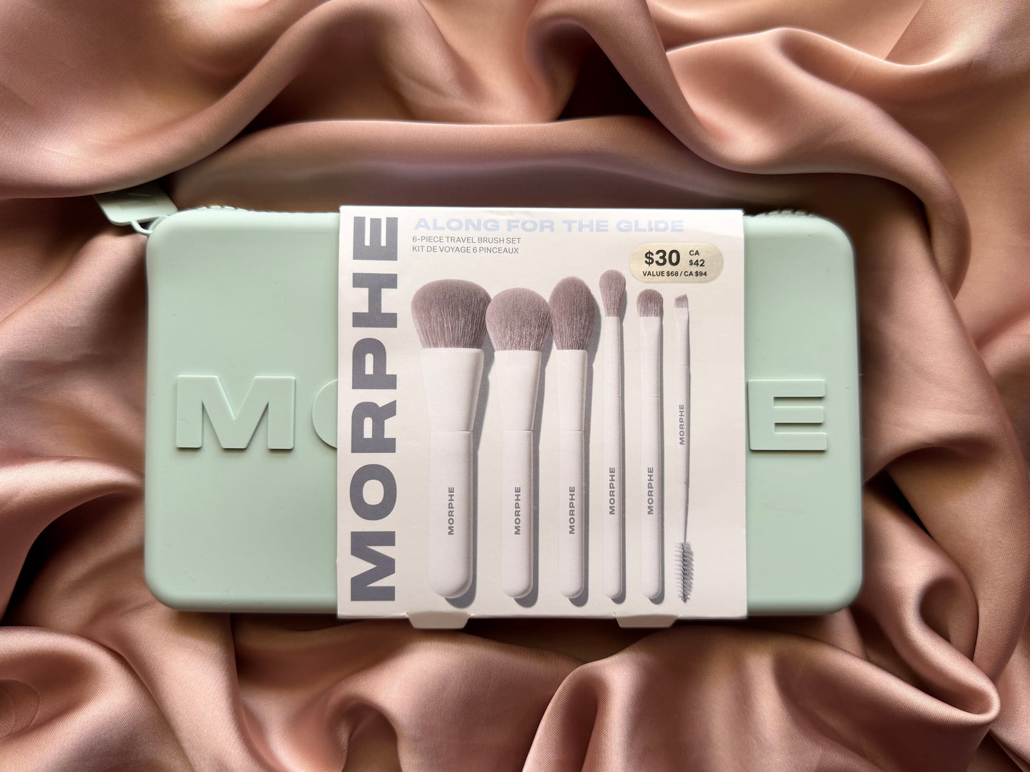 MORPHE ALONG FOR THE GLIDE 6-PIECE TRAVEL BRUSH SET
