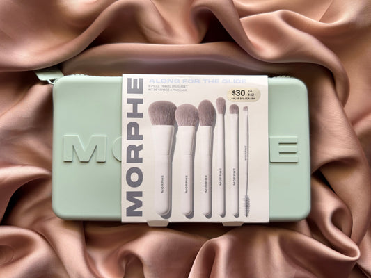 MORPHE ALONG FOR THE GLIDE 6-PIECE TRAVEL BRUSH SET