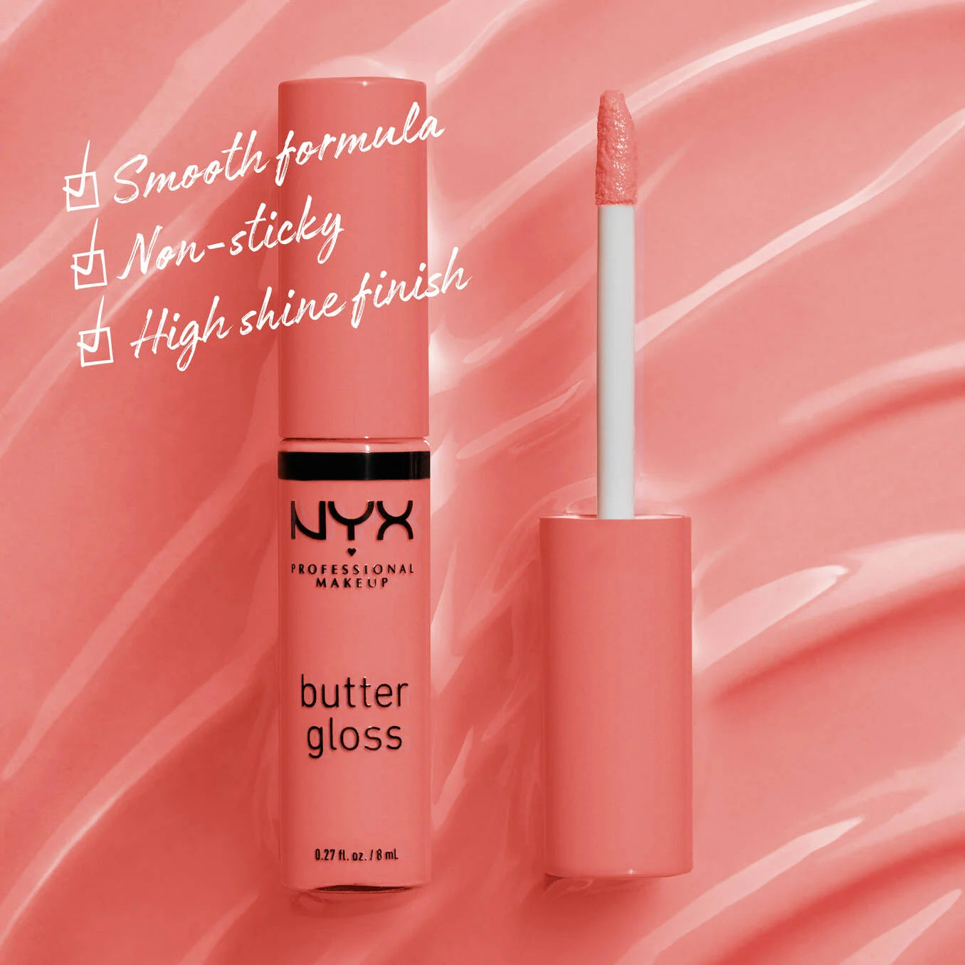 NYX BUTTER GLOSS NON-STICKY LIP GLOSS