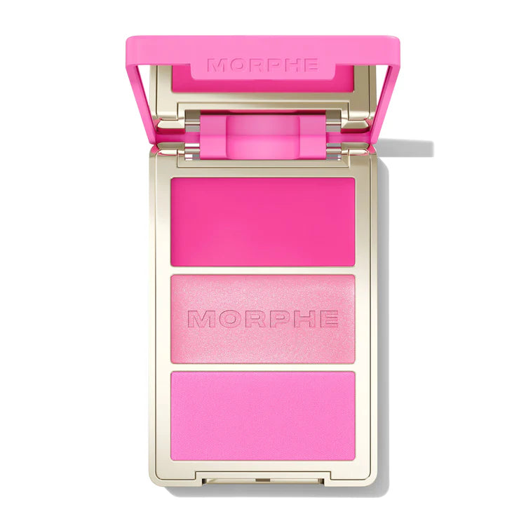 MORPHE CHEEK THRILLS MULTI-FINISH FACE TRIO