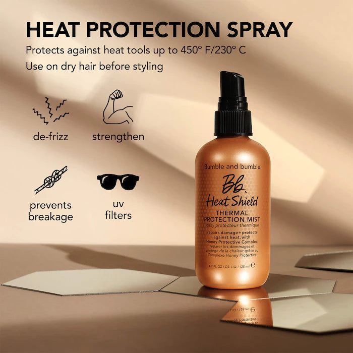 Bumble and bumble 
Bb. Heat Shield Thermal Protection Hair Mist