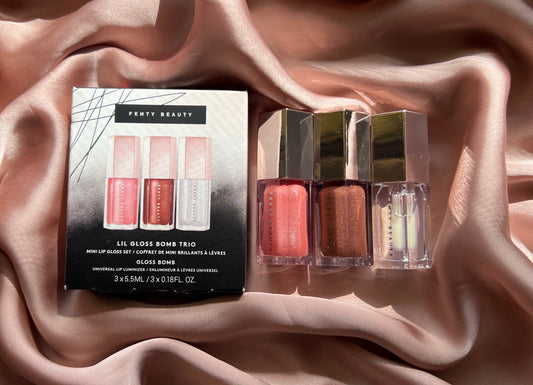 Fenty Beauty by Rihanna                        LIL' GLOSS BOMB TRIO MINI LIP GLOSS SET