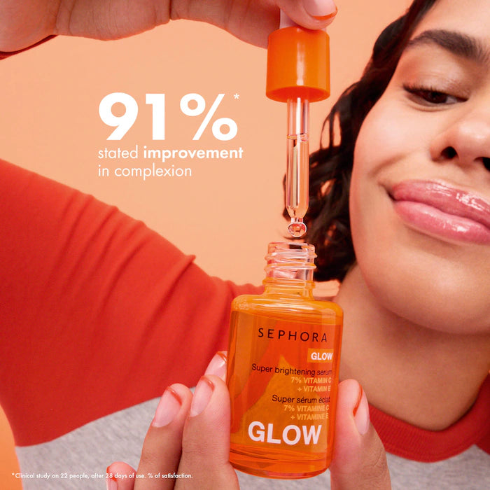 SEPHORA COLLECTION 
GLOW - Super Brightening Serum with Vitamin C + Vitamin E